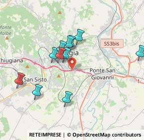 Mappa 06126 Perugia PG, Italia (3.46545)