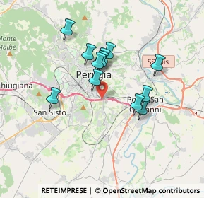 Mappa 06126 Perugia PG, Italia (3.04417)