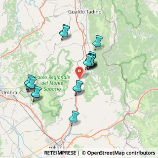 Mappa Località Nocera Scalo, 06034 Foligno PG, Italia (6.9505)