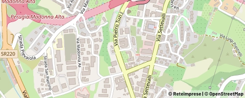 Mappa Perugia