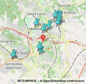 Mappa Via Umberto Fracassini, 06128 Perugia PG, Italia (1.96417)