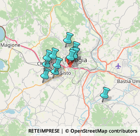 Mappa Via Umberto Fracassini, 06128 Perugia PG, Italia (4.46)