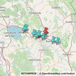 Mappa Via Umberto Fracassini, 06128 Perugia PG, Italia (8.42818)