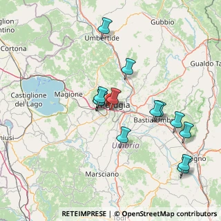 Mappa Via Umberto Fracassini, 06128 Perugia PG, Italia (15.38923)