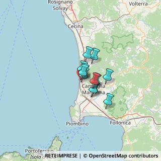 Mappa 57027 San Vincenzo LI, Italia (6.6925)