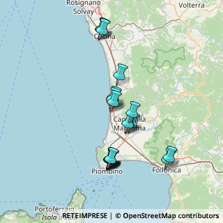 Mappa 57027 San Vincenzo LI, Italia (14.8115)
