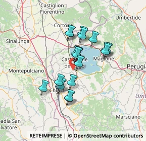Mappa Località Pescia, 06061 Castiglione del Lago PG, Italia (10.984)