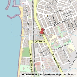 Mappa Via Sandro Pertini, 4, 57027 San Vincenzo, Livorno (Toscana)