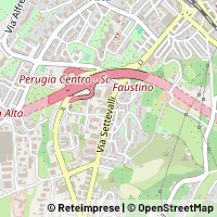 Map Perugia