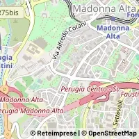 Map Perugia