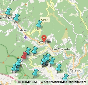 Mappa San Colombano Certenoli, 16040 San Colombano Certenoli GE, Italia (2.74)