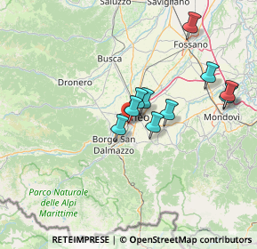 Mappa Via Arnaldo Momigliano, 12100 Cuneo CN, Italia (13.80182)