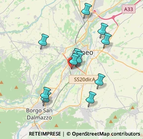 Mappa Via Arnaldo Momigliano, 12100 Cuneo CN, Italia (3.44727)