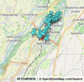 Mappa Via Bruno Caccia, 12100 Cuneo CN, Italia (1.335)