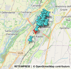 Mappa Via Arnaldo Momigliano, 12100 Cuneo CN, Italia (1.377)