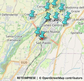 Mappa Via Arnaldo Momigliano, 12100 Cuneo CN, Italia (2.11091)