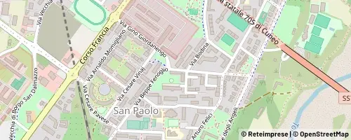 Mappa Cuneo