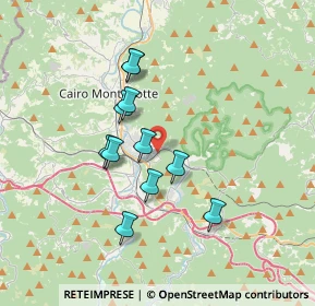 Mappa 17010 Cairo Montenotte SV, Italia (2.98818)