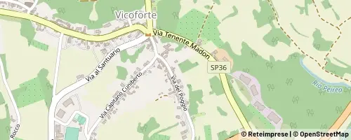 Mappa Vicoforte
