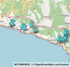 Mappa Via Sauli, 16031 Sori GE, Italia (2.51643)