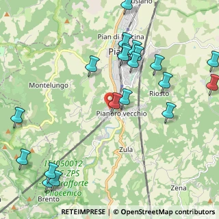 Mappa Via dei Cedri, 40065 Pianoro BO, Italia (2.641)