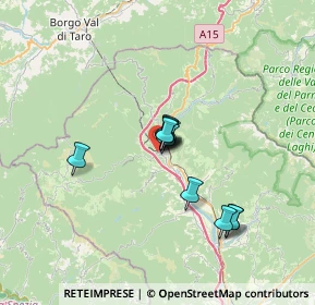 Mappa Via Geminiano Pellegrino, 54027 Pontremoli MS, Italia (4.62273)