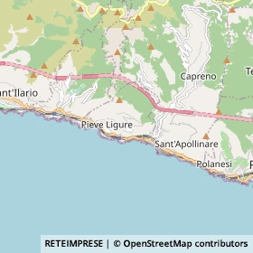 Mappa Pieve Ligure