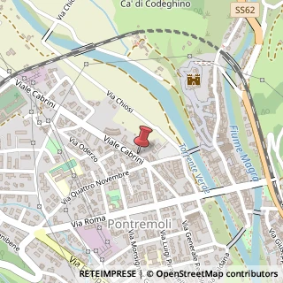 Mappa Viale Cabrini, 12a, 54027 Pontremoli, Massa-Carrara (Toscana)