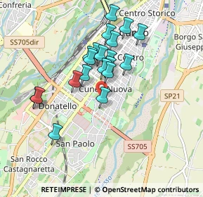 Mappa Via Medaglie D'Oro, 12100 Cuneo CN, Italia (0.7845)