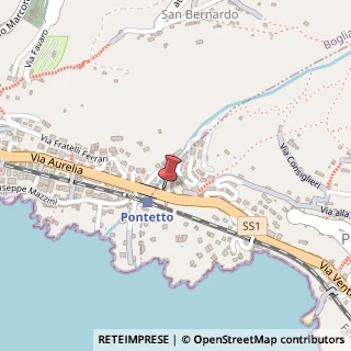 Mappa Via Campodonico, 1, 16030 Pieve Ligure, Genova (Liguria)