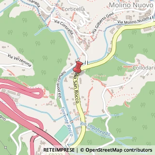 Mappa Via San Rocco,  87, 16036 Recco, Genova (Liguria)
