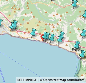 Mappa Loc. San Bernardo, 16031 Bogliasco GE, Italia (5.6095)