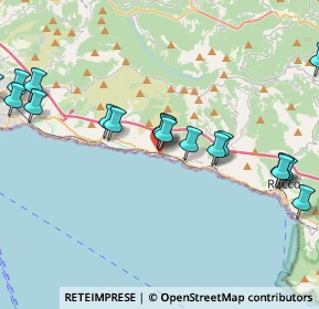 Mappa Loc. San Bernardo, 16031 Bogliasco GE, Italia (5.1095)