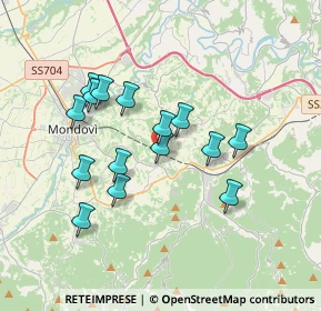 Mappa Via San Giovanni, 12080 Vicoforte CN, Italia (3.22467)