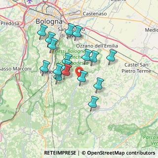 Mappa Via della Resistenza, 40064 Ozzano dell'Emilia BO, Italia (6.22235)
