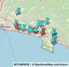 Mappa Via Giordani, 16031 Sori GE, Italia (6.237)