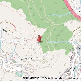 Mappa Via teriasca, 16030 Pieve Ligure, Genova (Liguria)