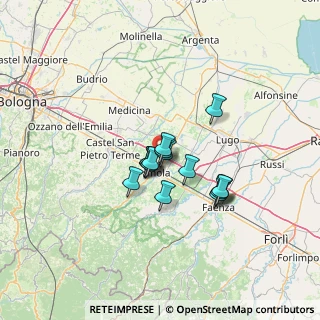 Mappa Via R. Bacchini, 40026 Imola BO, Italia (8.85133)