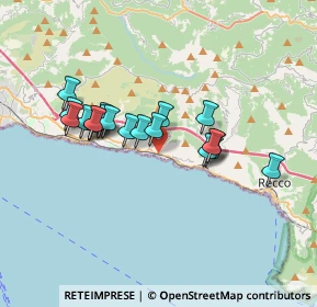 Mappa SS 1 Via Aurelia, 16031 Bogliasco GE, Italia (3.0105)