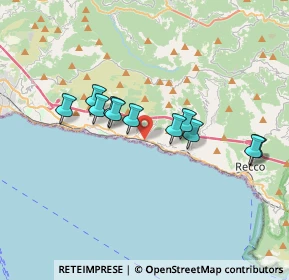 Mappa SS 1 Via Aurelia, 16031 Bogliasco GE, Italia (3.04455)