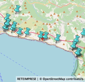 Mappa SS 1 Via Aurelia, 16031 Bogliasco GE, Italia (5.6465)