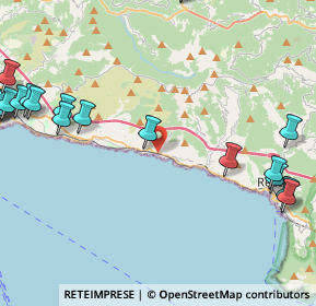 Mappa SS 1 Via Aurelia, 16031 Bogliasco GE, Italia (6.382)