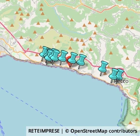 Mappa SS 1 Via Aurelia, 16031 Bogliasco GE, Italia (2.63833)