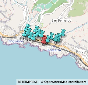 Mappa SS 1 Via Aurelia, 16031 Bogliasco GE, Italia (0.278)