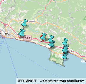 Mappa Strada Rupanego, 16031 Sori GE, Italia (6.77917)