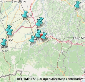 Mappa Via San Giovanni, 12080 Vicoforte CN, Italia (17.70917)