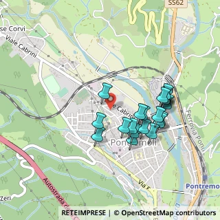 Mappa Via Oderzo, 54027 Pontremoli MS, Italia (0.424)