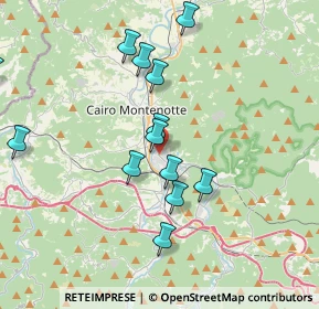 Mappa Corso Stalingrado, 17014 Cairo Montenotte SV, Italia (3.87846)