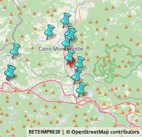 Mappa Corso Stalingrado, 17014 Cairo Montenotte SV, Italia (3.6625)