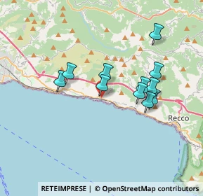 Mappa SS 1 Variante Aurelia di La Spezia, 16031 Bogliasco GE, Italia (3.11273)